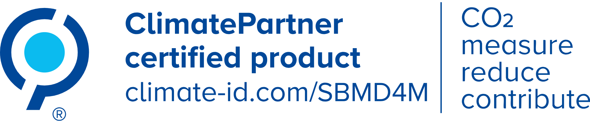 Certificación ClimatePartner de producto certificado